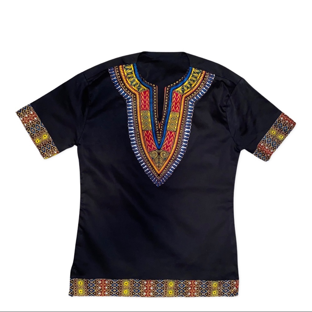 Men’s short sleeve dashiki shirt